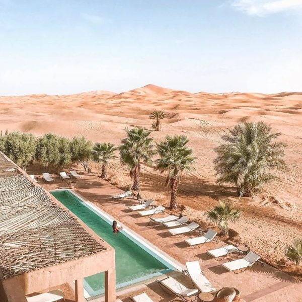 Merzouga Pool and Camp By VIP Tours Morocco